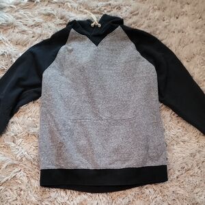 Gray and Black Hoodie
